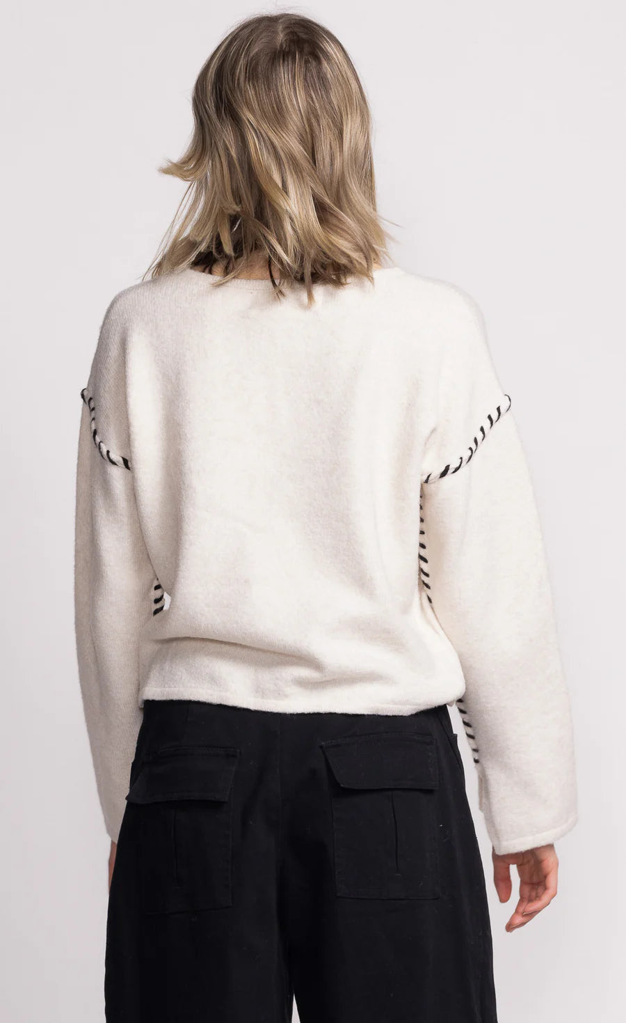 Joelle Sweater in Off White