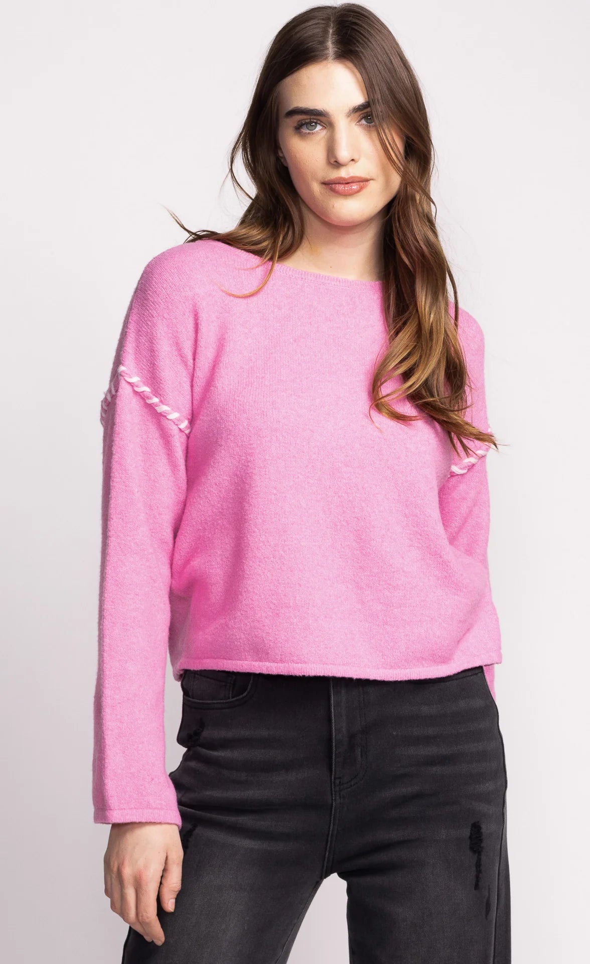 Joelle Sweater in Pink