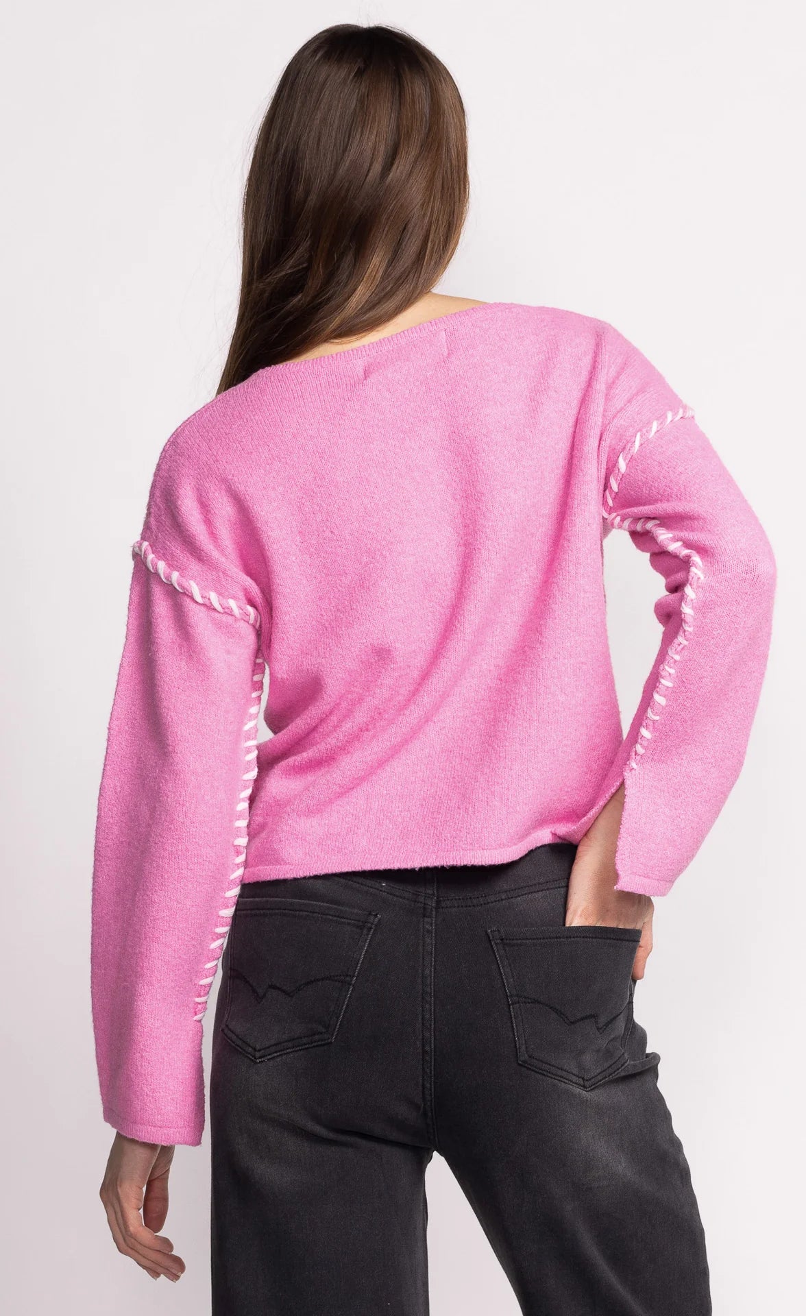 Joelle Sweater in Pink