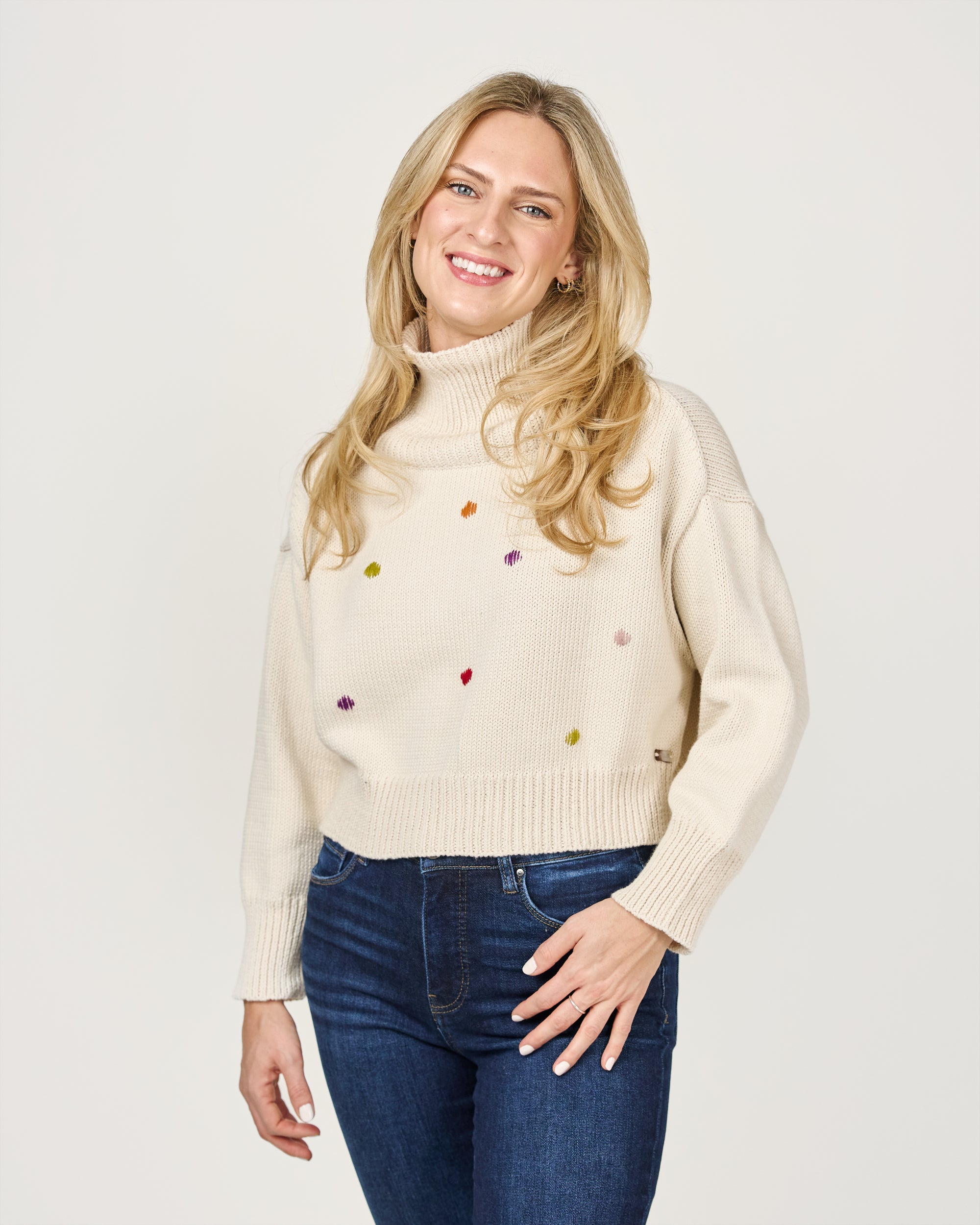 Julietta Pullover in Cream