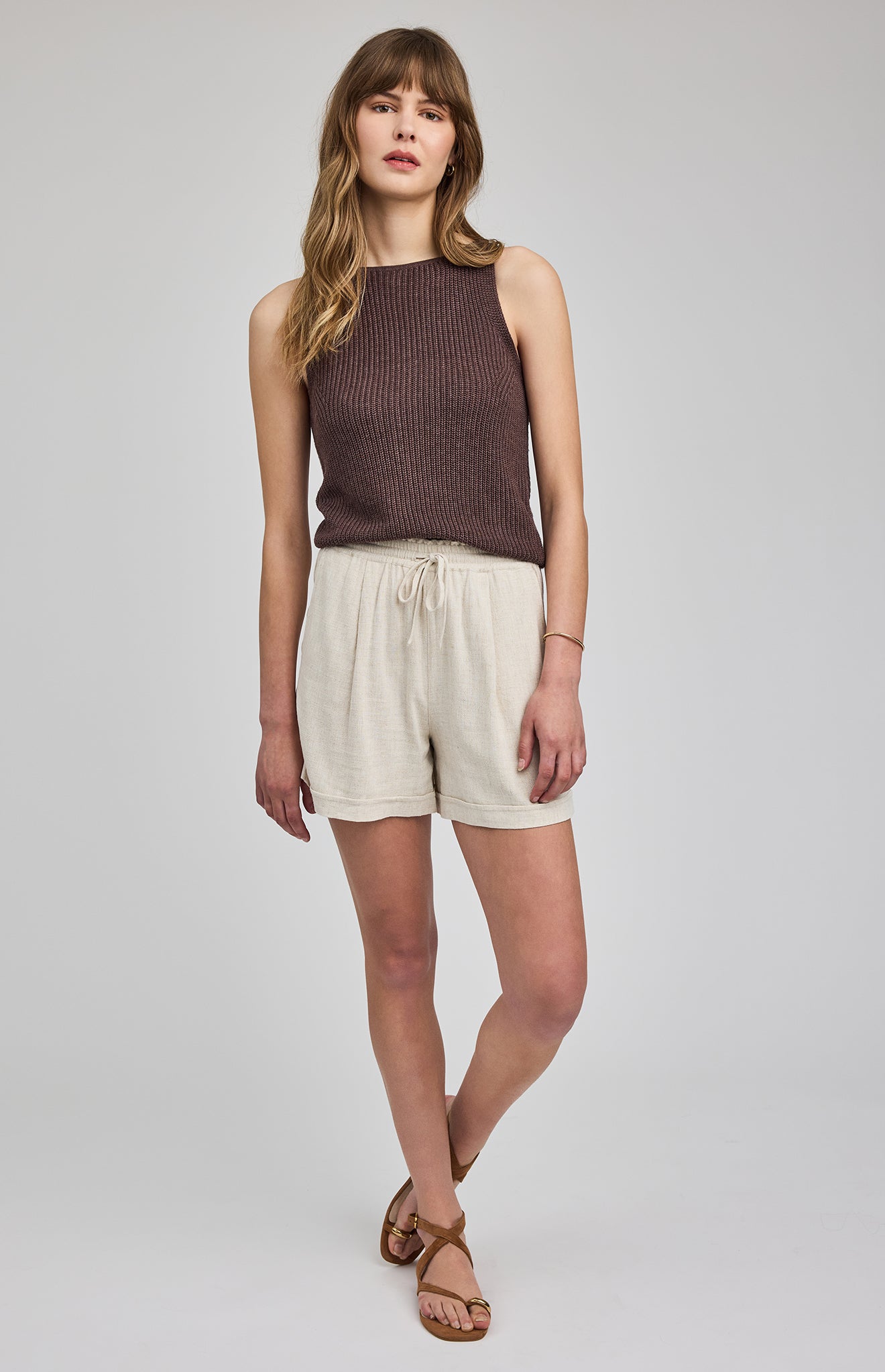 Juno Linen Blend Short- Soft Linen