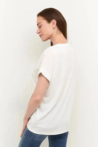 Kajsa T-Shirt in Gardenia White