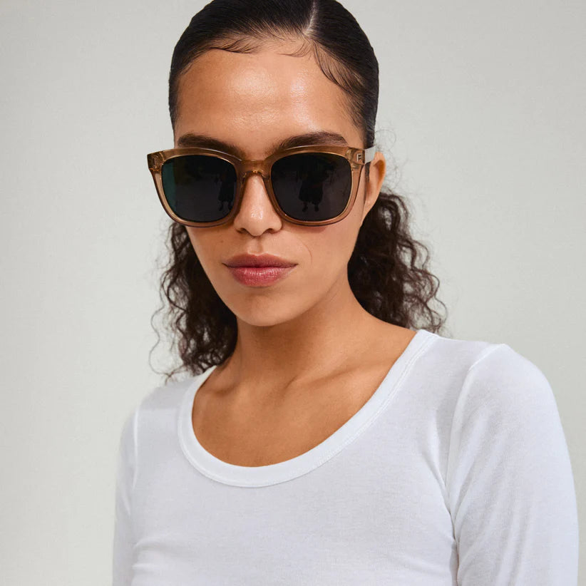 Katya Polarized Sunglasses - Light Brown