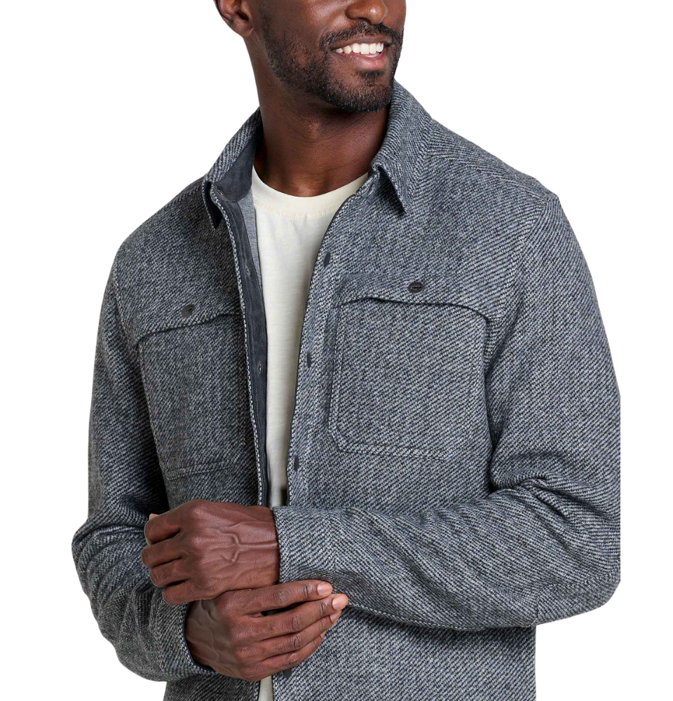 Kennicott Shirt Jacket in Grey