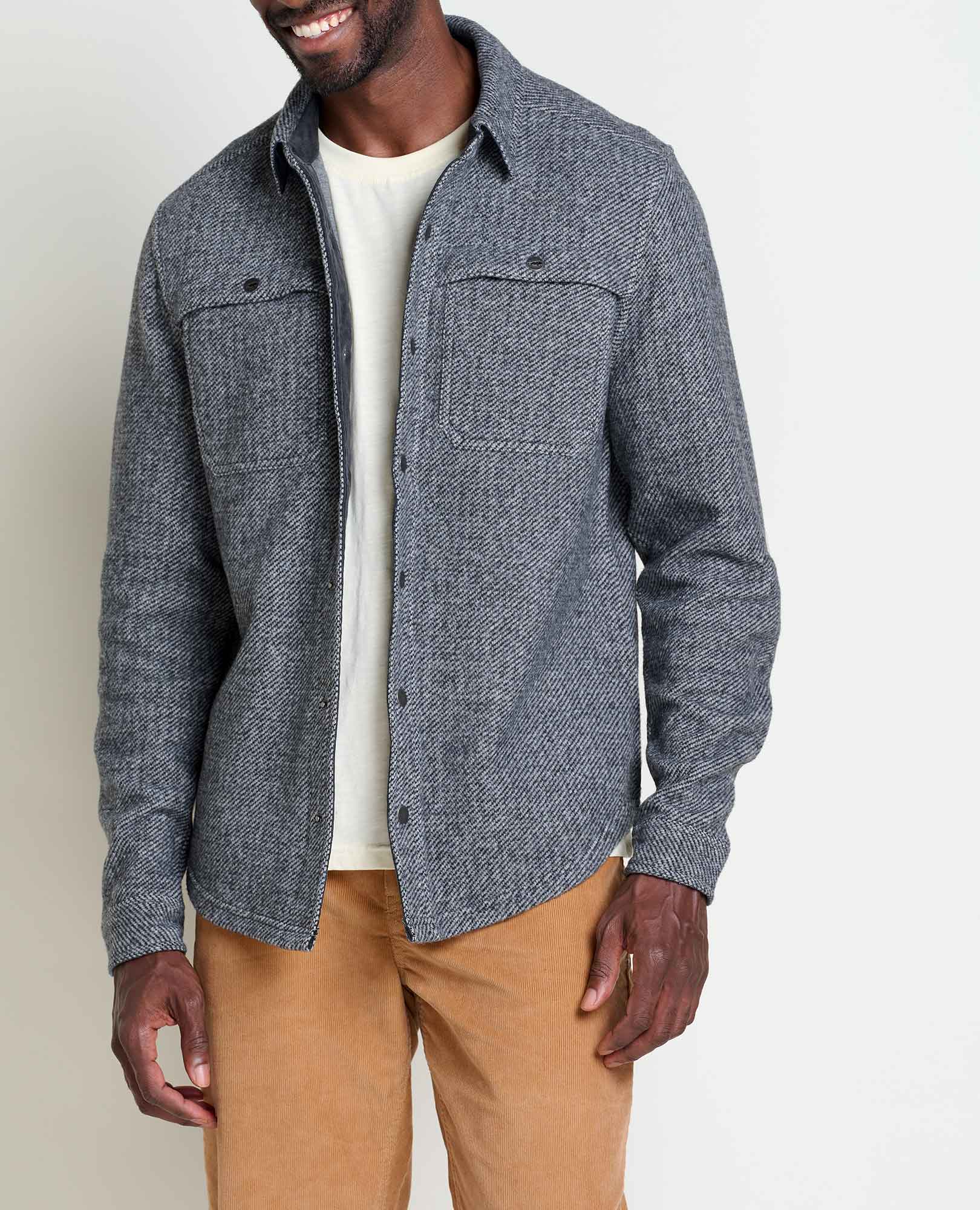 Kennicott Shirt Jacket in Grey