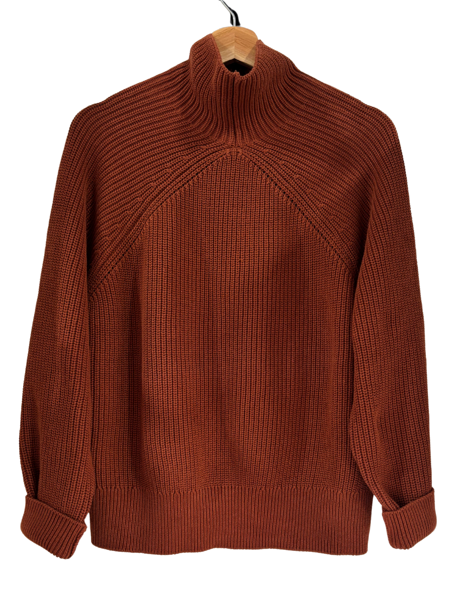 Lauren Sweater- Brick Red