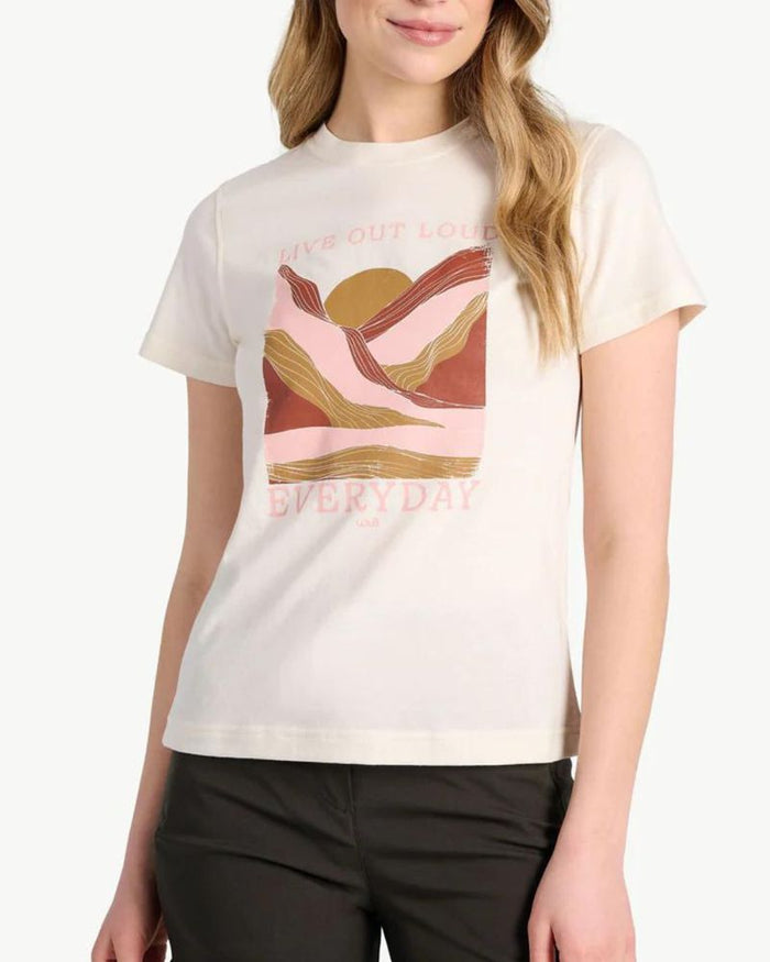 Laurier Tee in Cream
