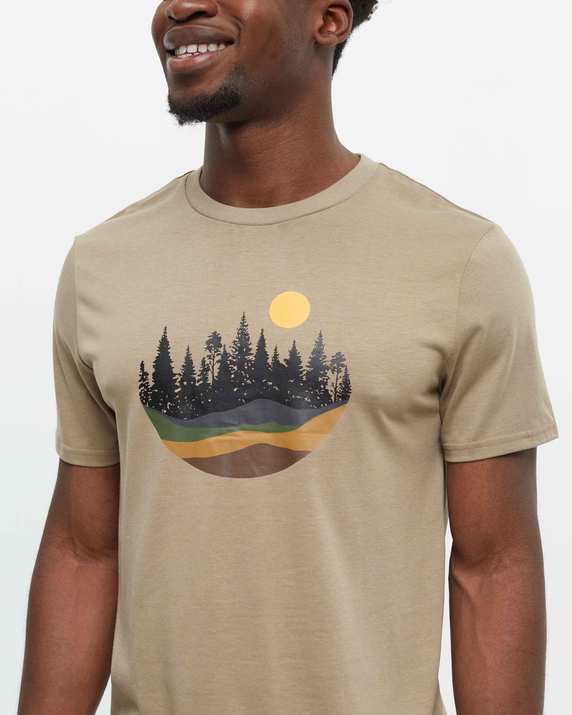 Tentree Love Flourishes T-Shirt - Khaki