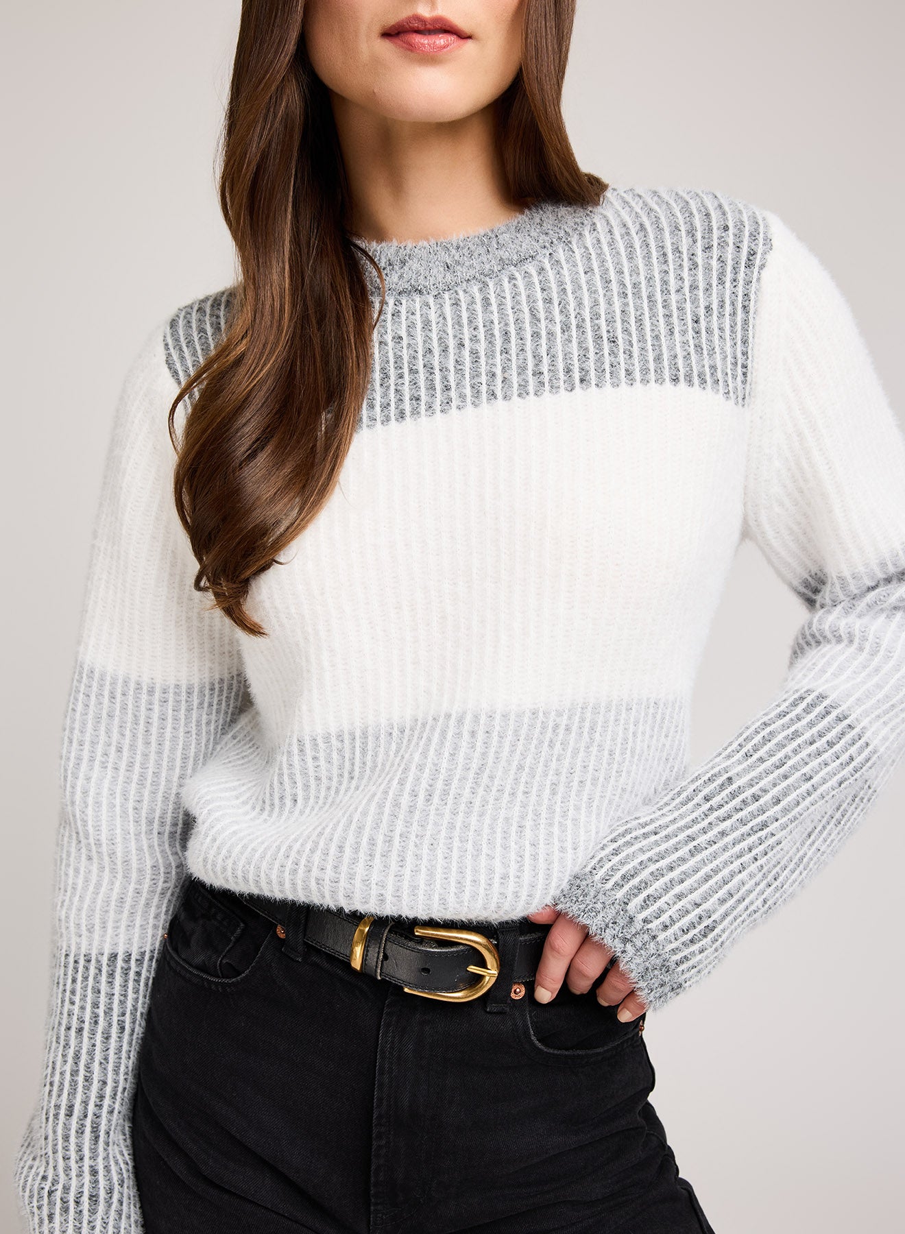 Lucille Crewneck - Grey