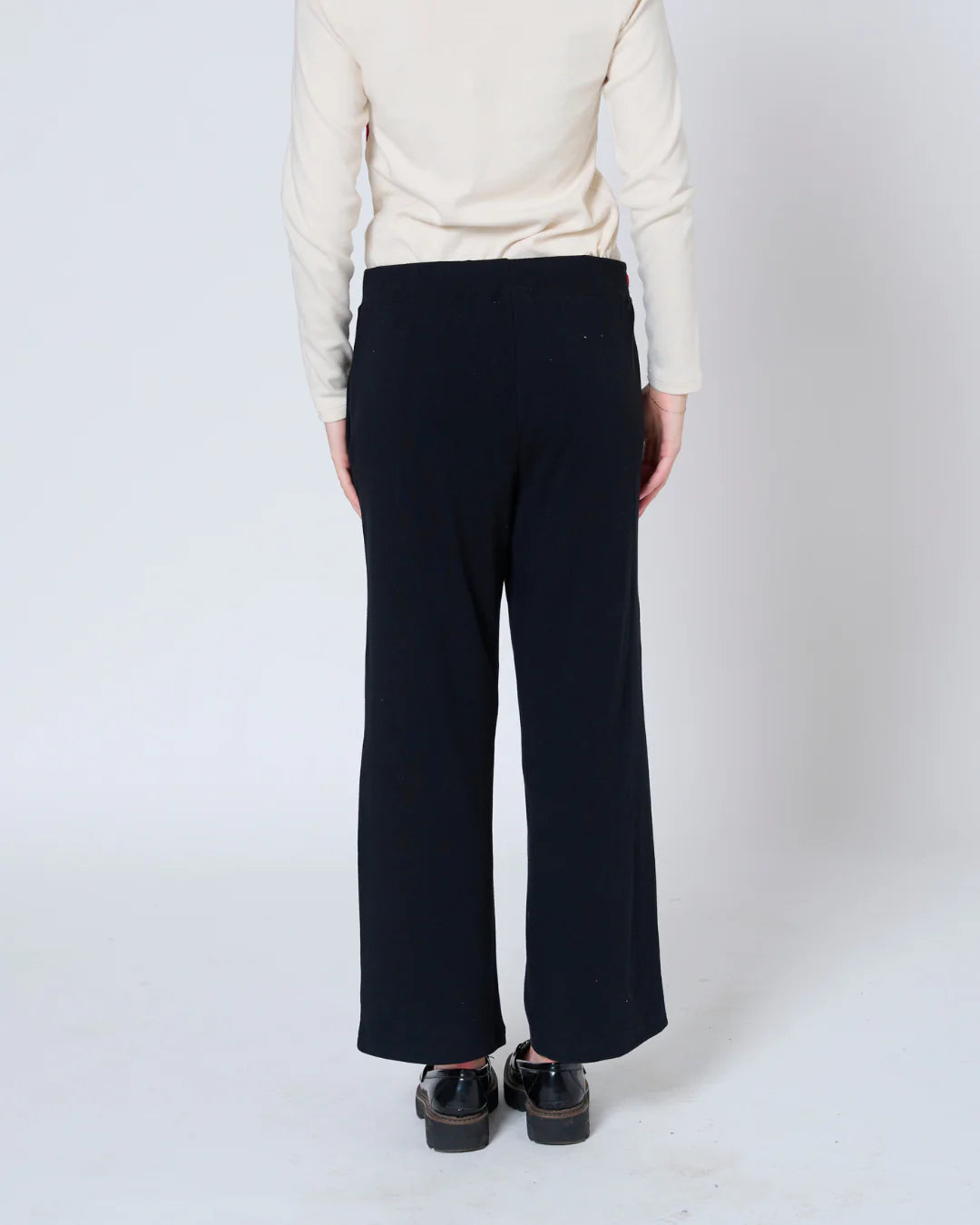 Maja Wide Leg Pant - Black