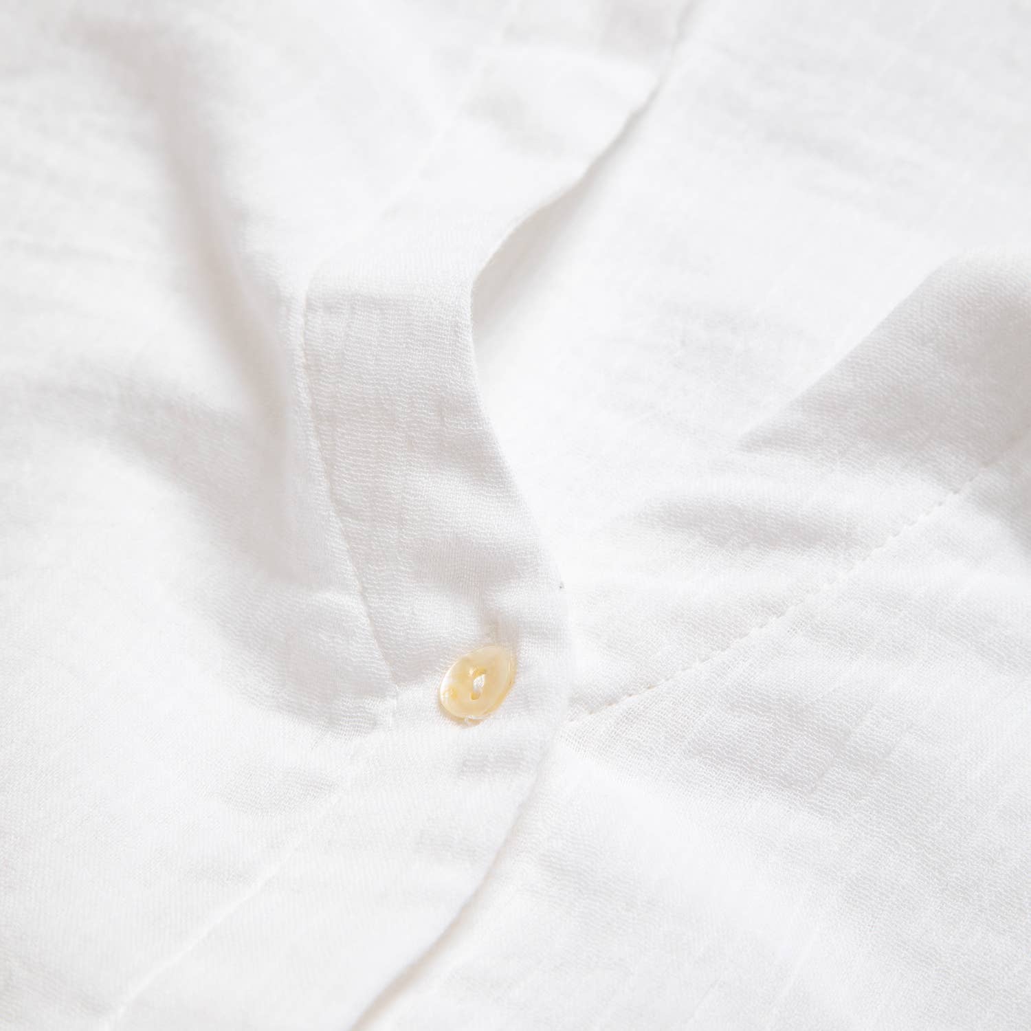 Mandarin Blouse - White