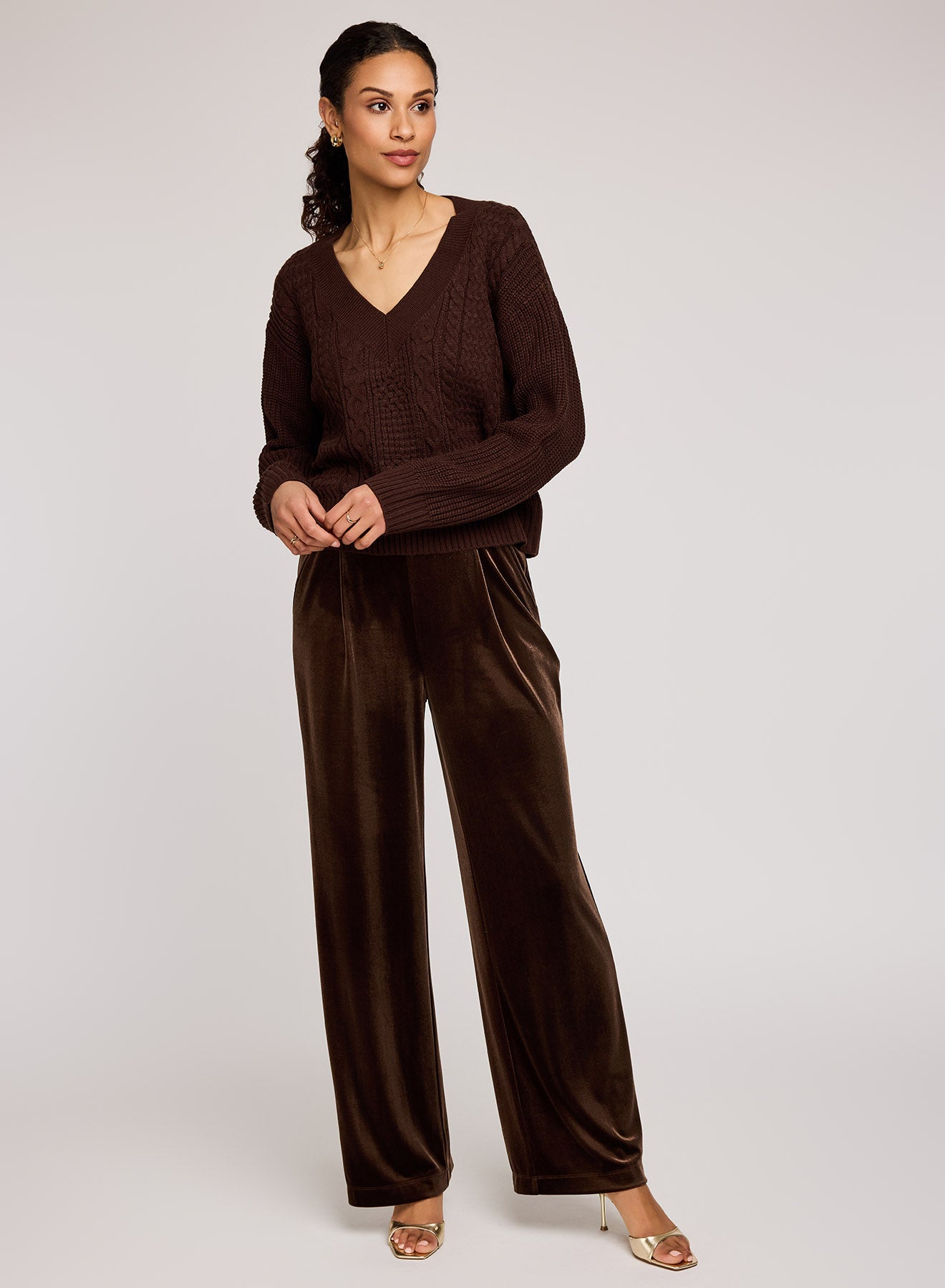 Marcie Pullover - Ganache