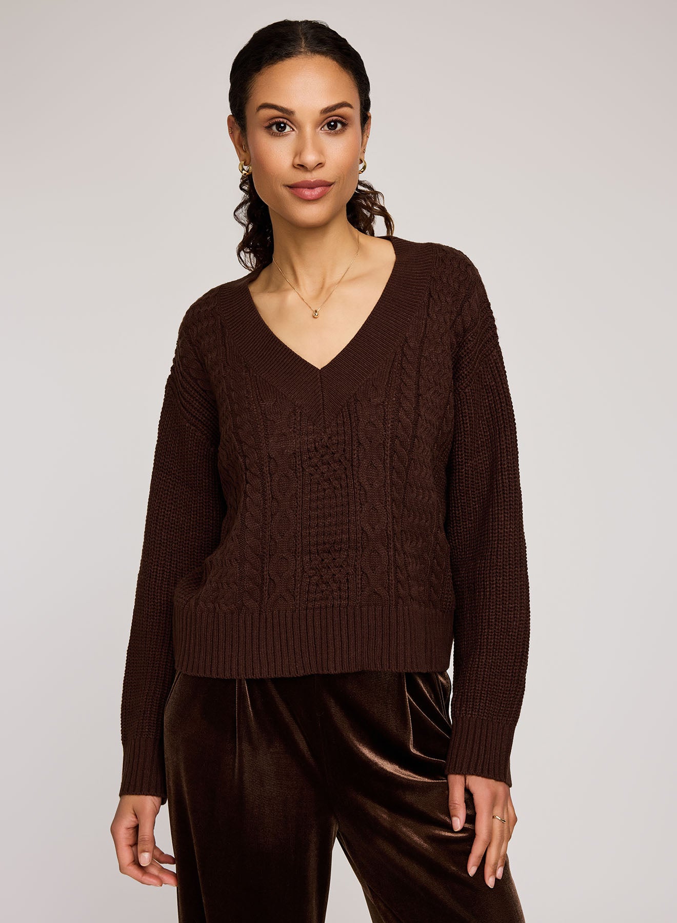 Marcie Pullover - Ganache
