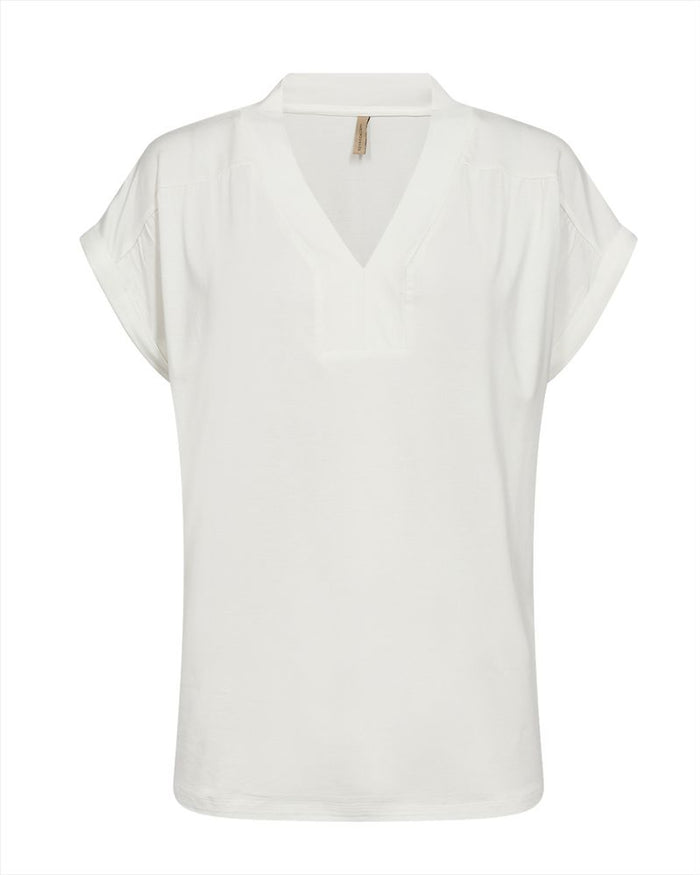 Marica T-Shirt Blouse in White