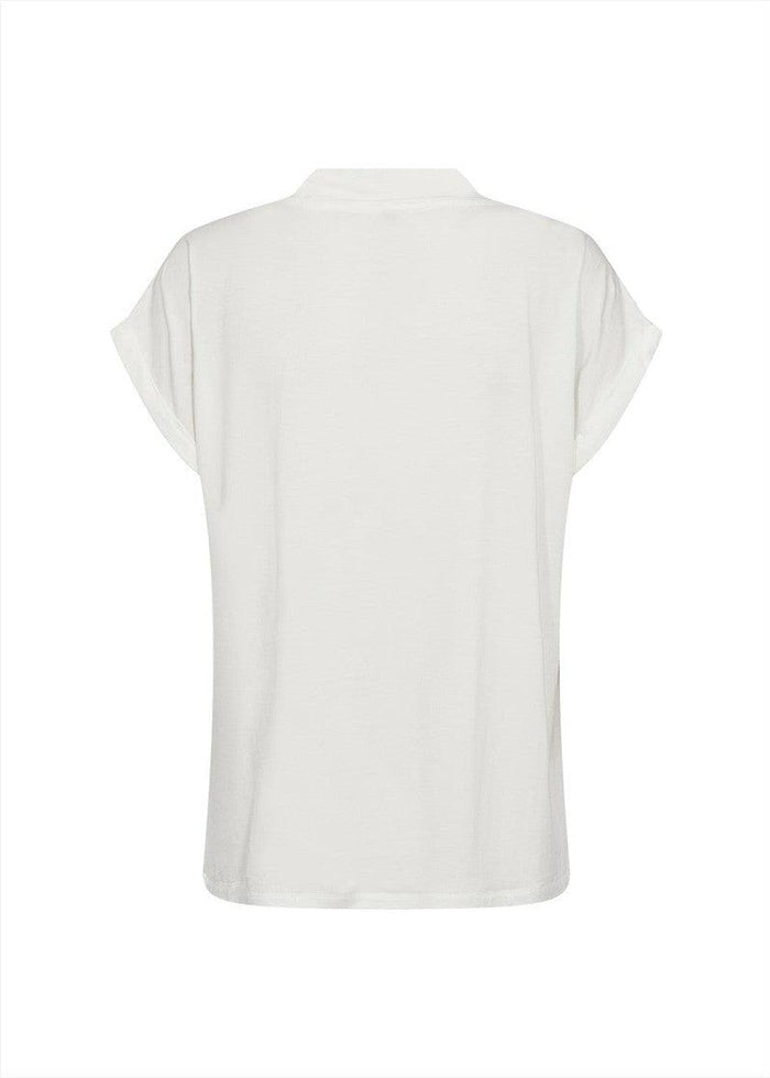 Marica T-Shirt Blouse in White