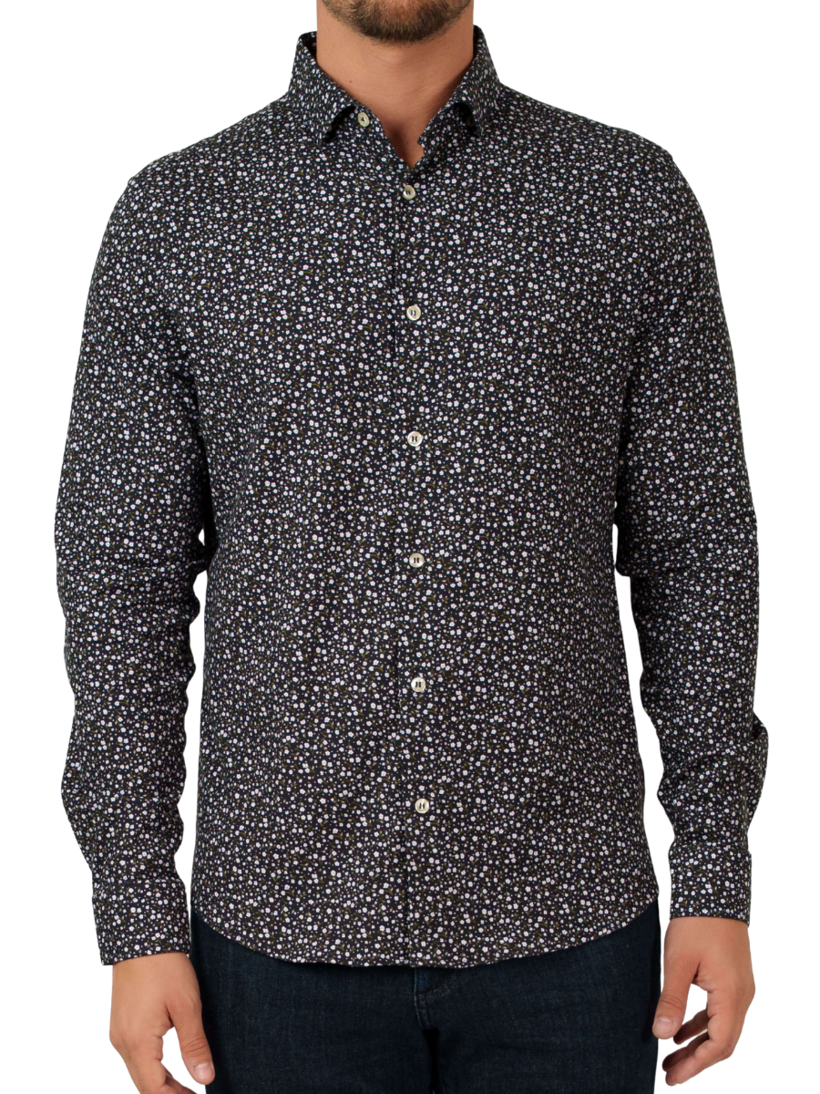 Nova TENCEL™ Meadow Ditsy - Black