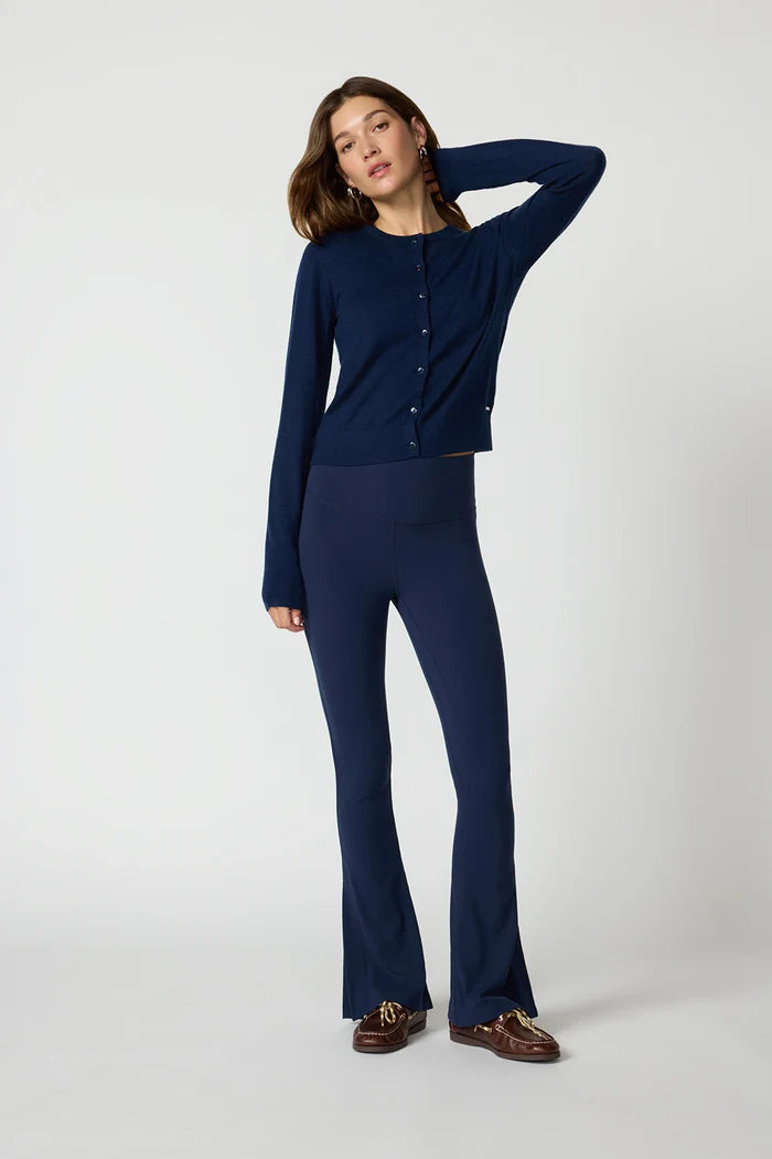 Merino Cardigan- Navy