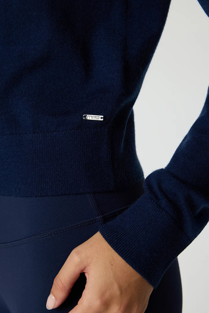Merino Cardigan- Navy