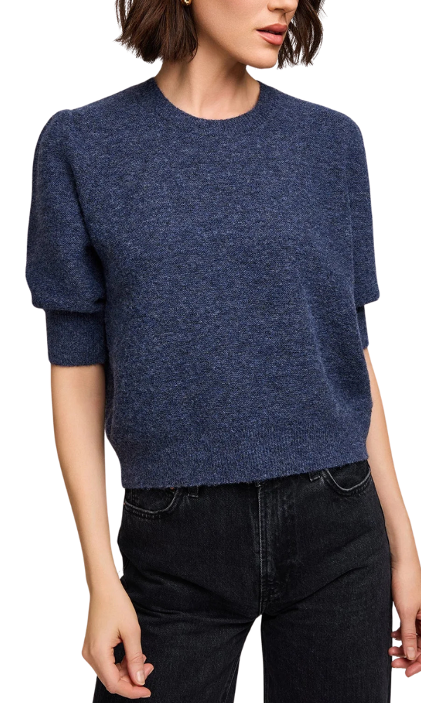 Marisol Knit - Heather Blue