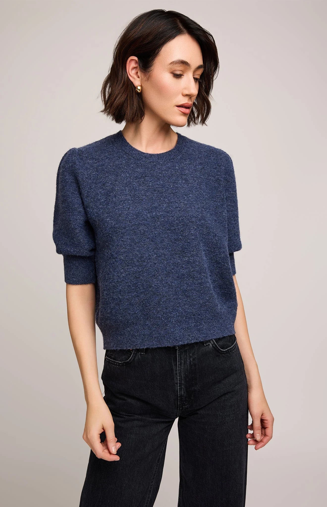 Marisol Knit - Heather Blue