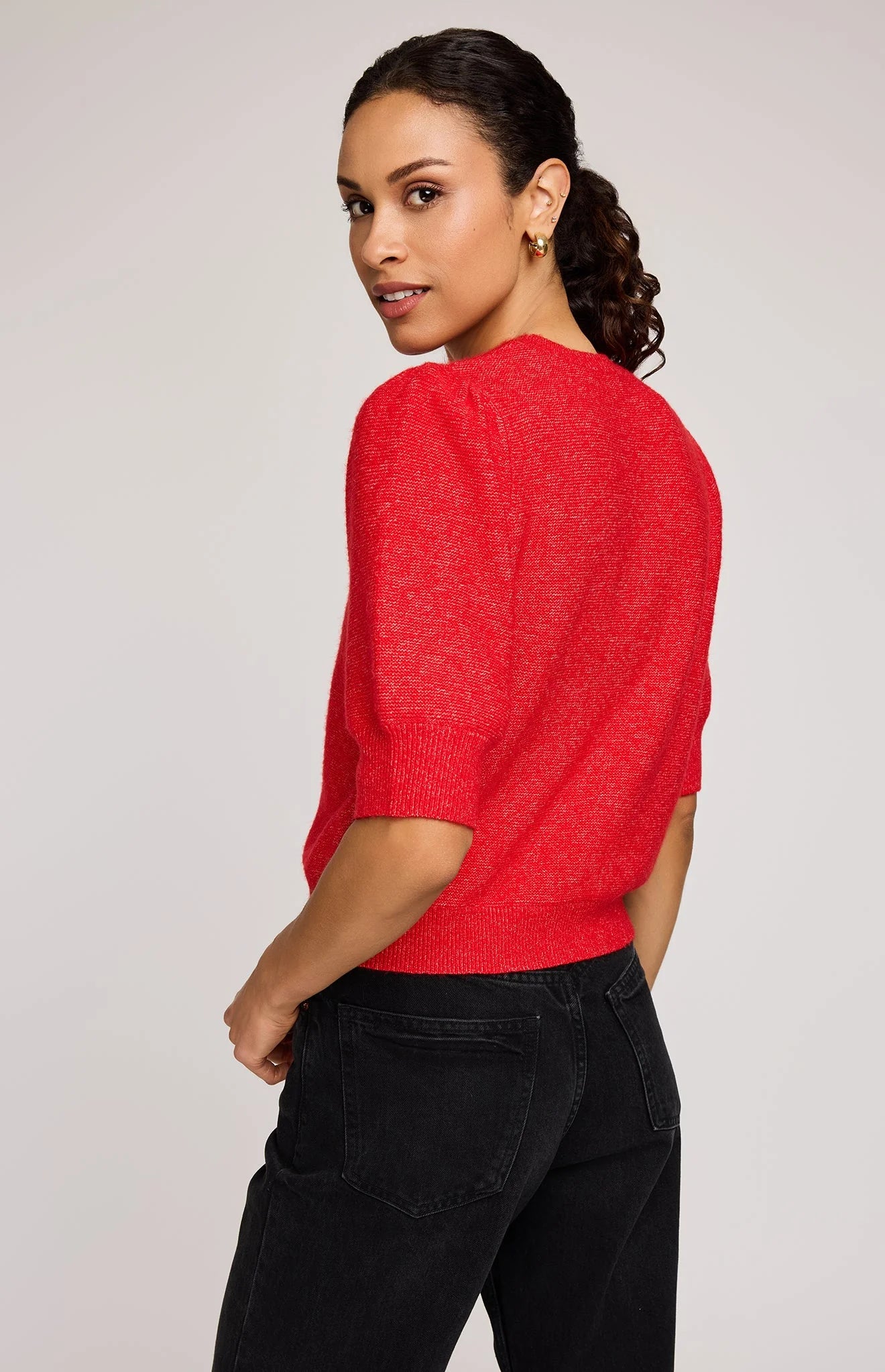 Marisol Knit - Heather Red
