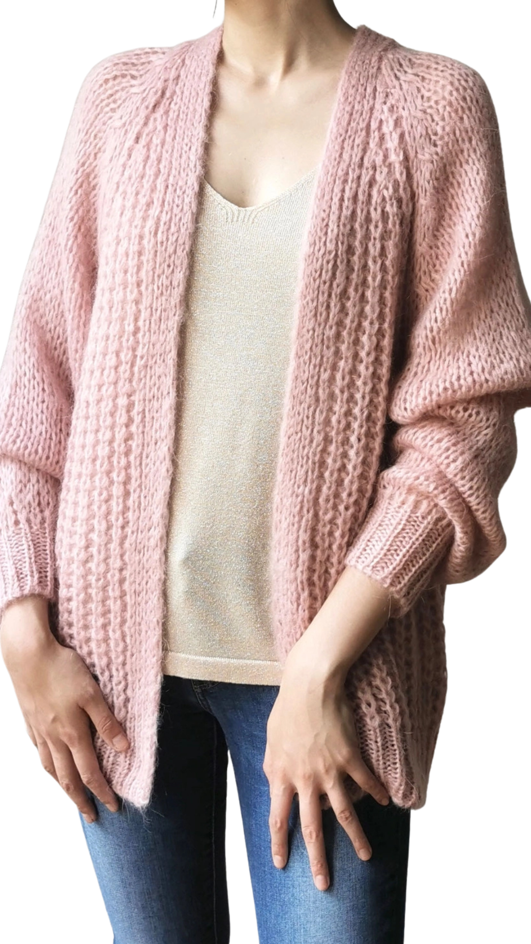 Michelle Cardigan- Pink
