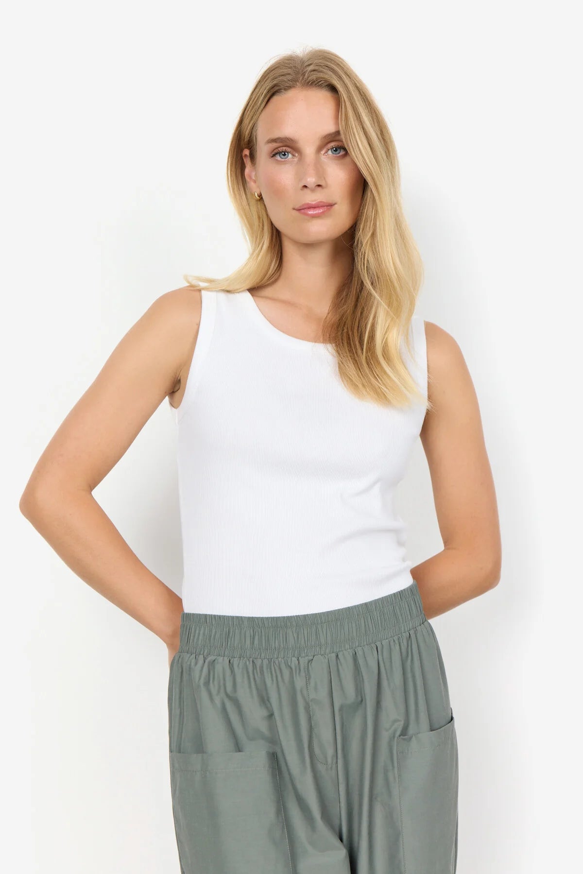 Mignon Tank in White