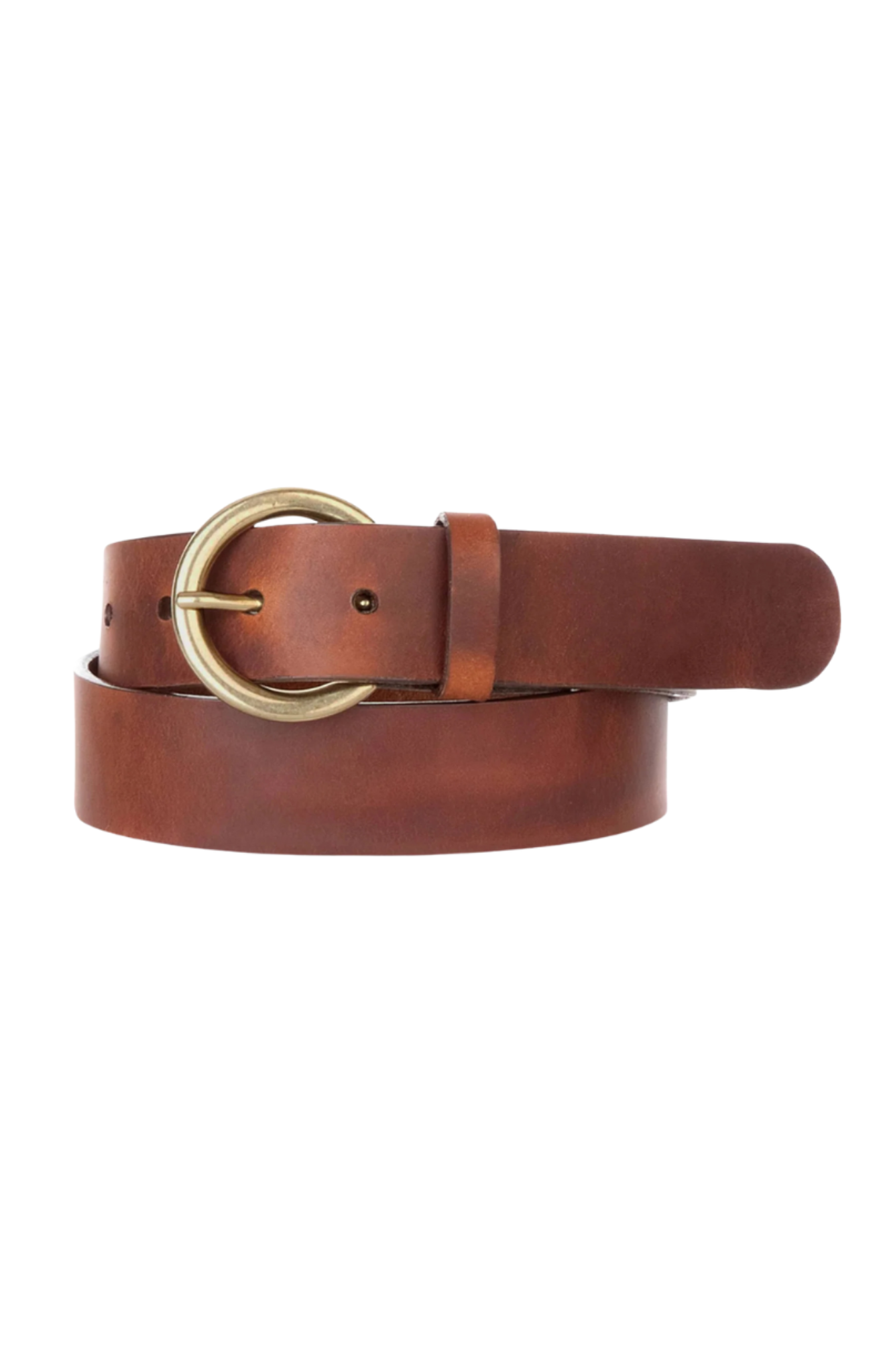 Brave Milena Belt - Brandy/Gold