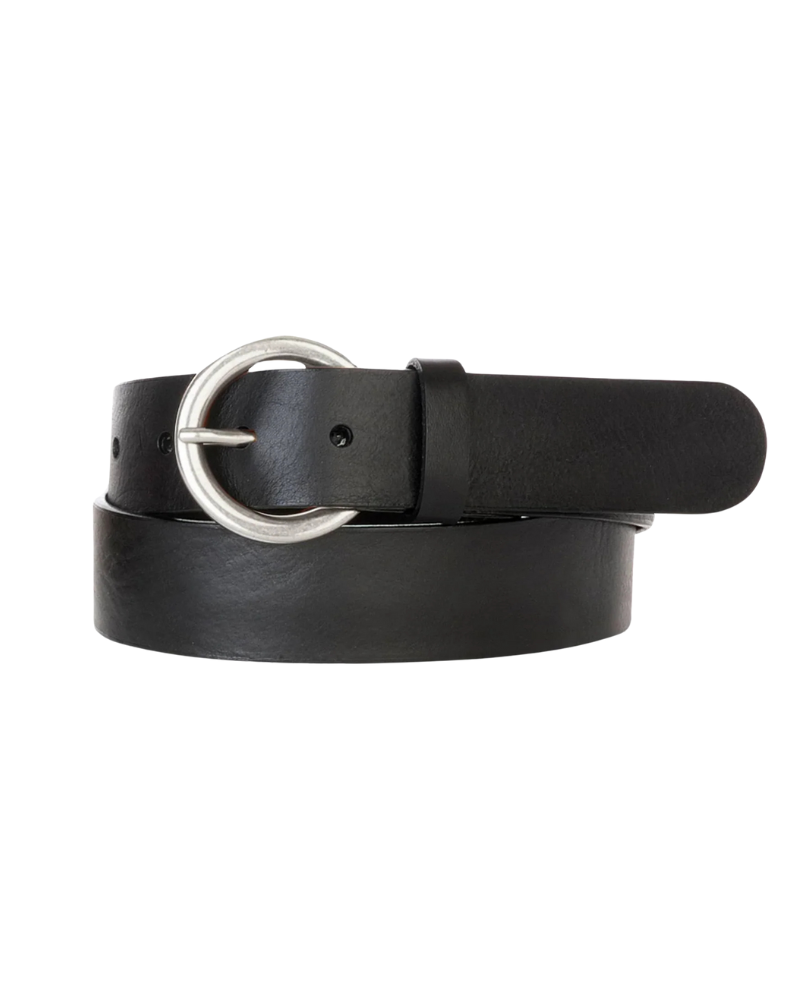 Brave Milena Belt in Black w Silver