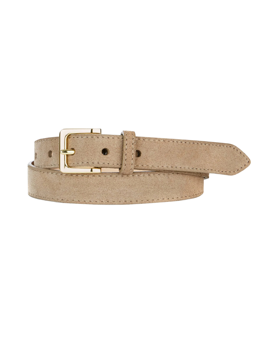 Millie Belt - Suede Taupe