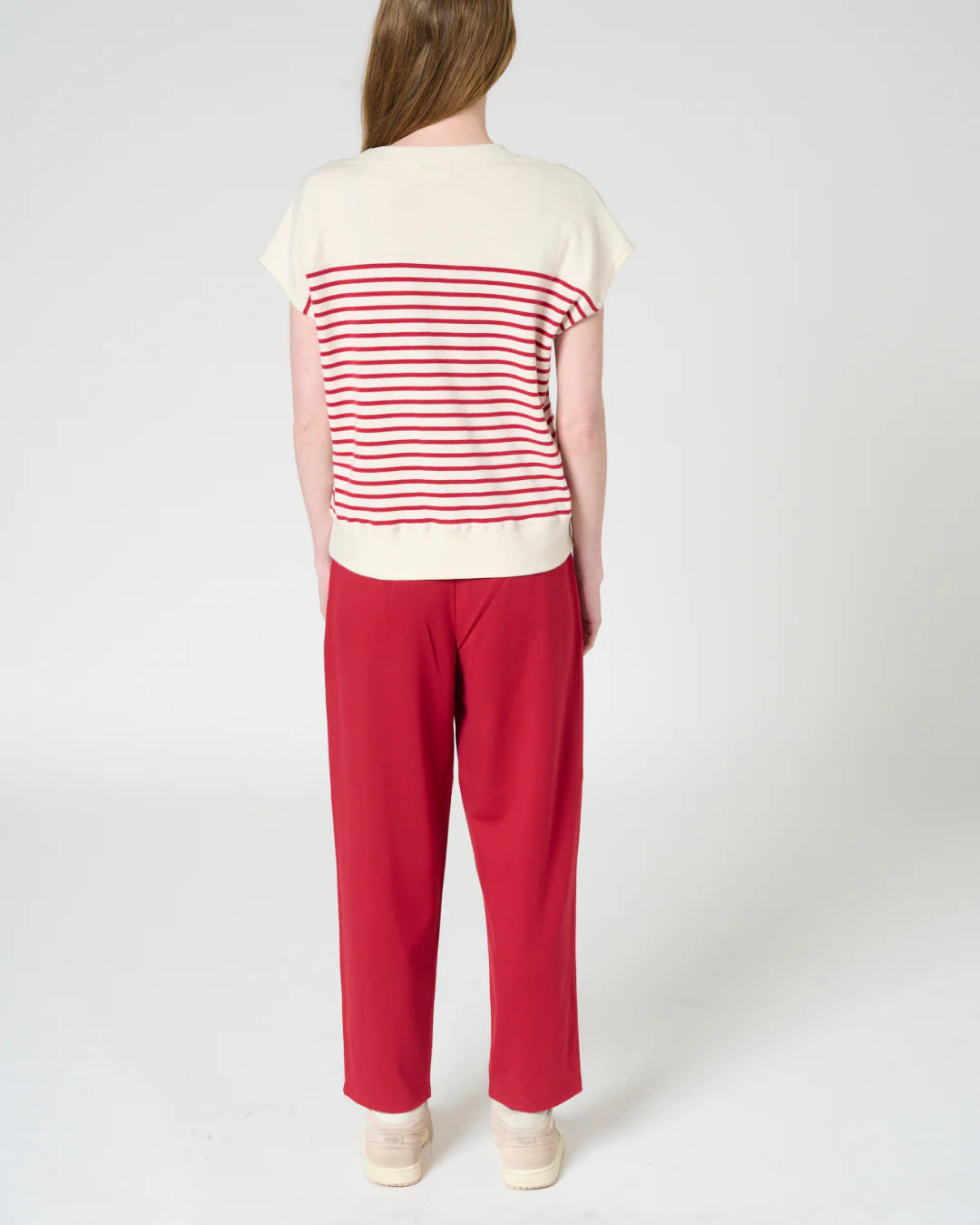 Miranda Oversized Vest - Red