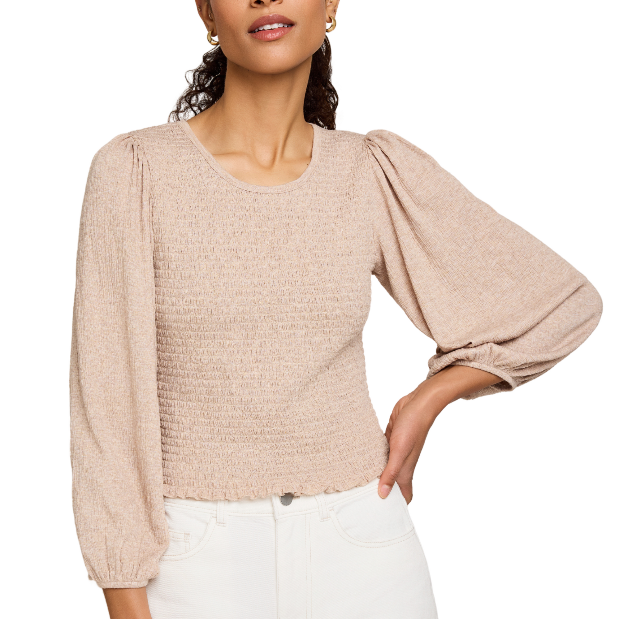 Mischa Top - Taupe