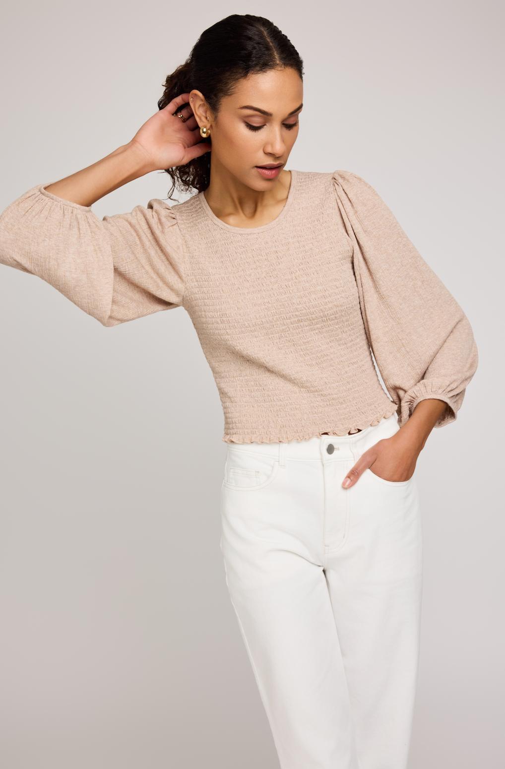 Mischa Top - Taupe