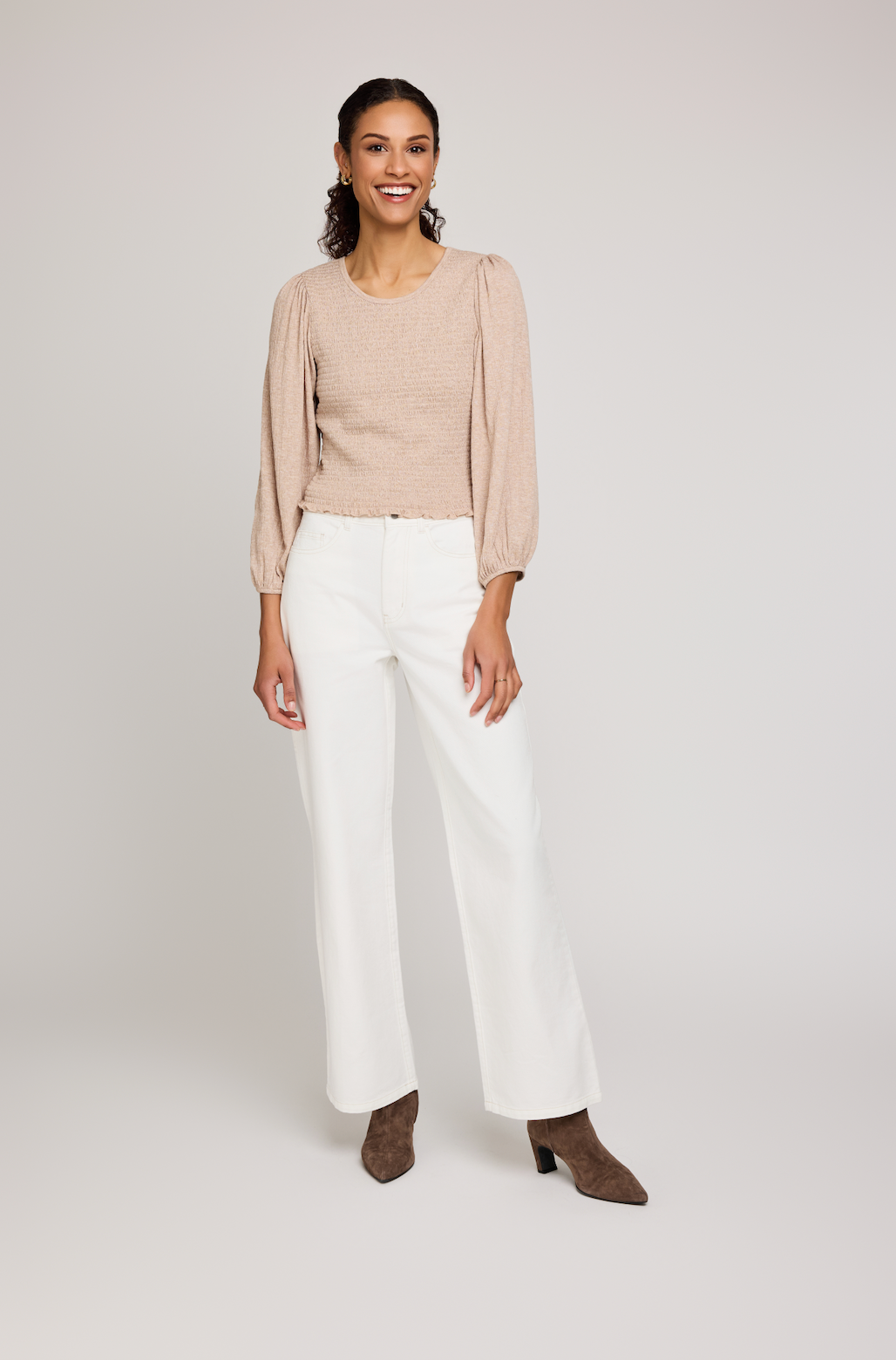 Mischa Top - Taupe