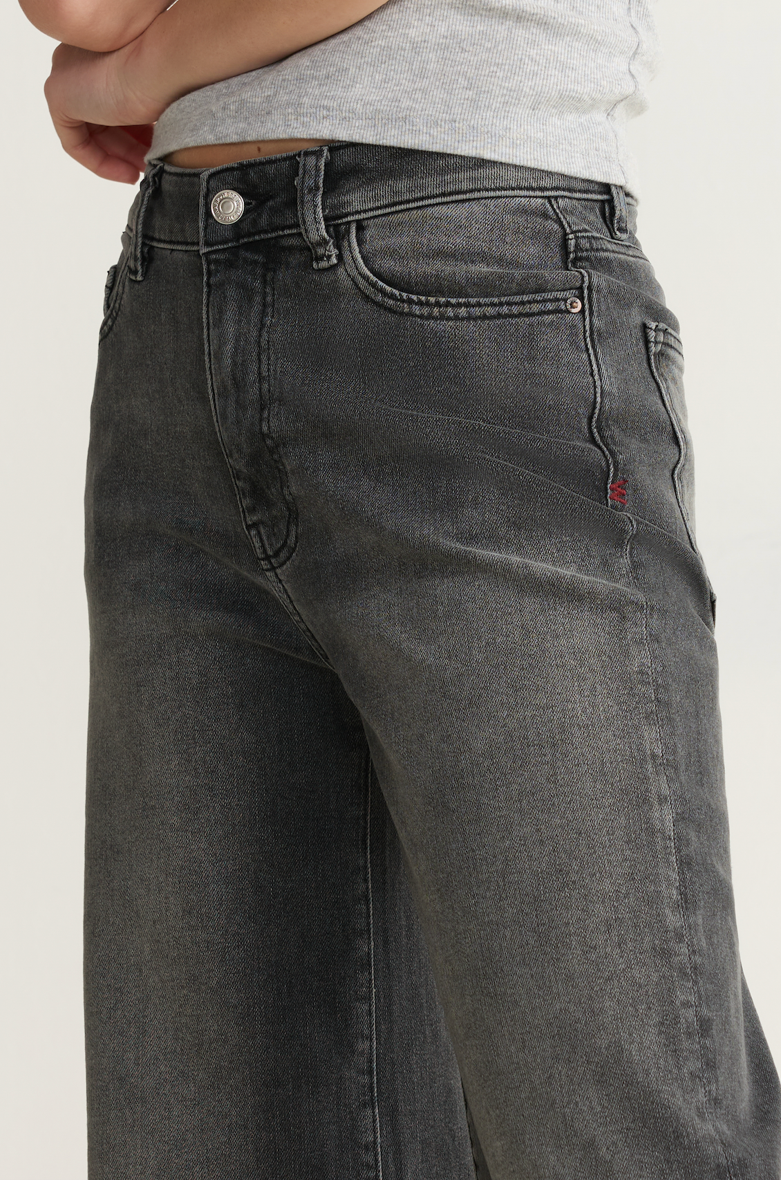NCE Wide Leg - Overcast
