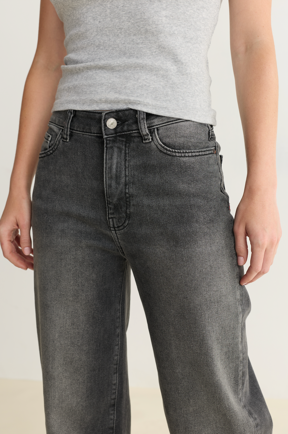 NCE Wide Leg - Overcast