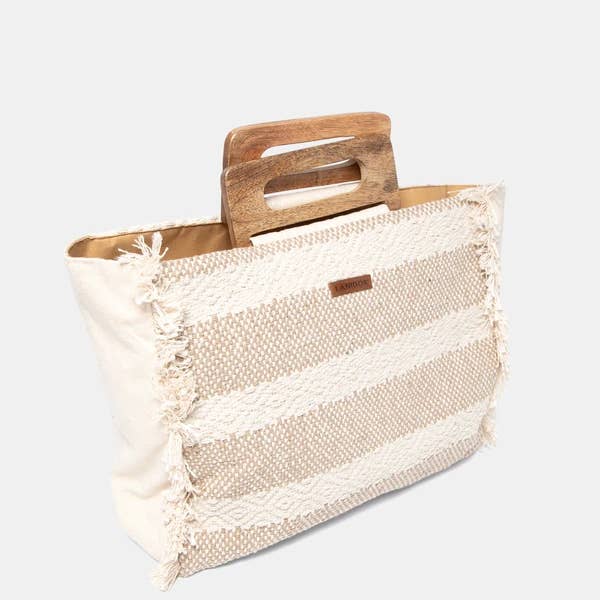 Nova Bag - Beige Stripe