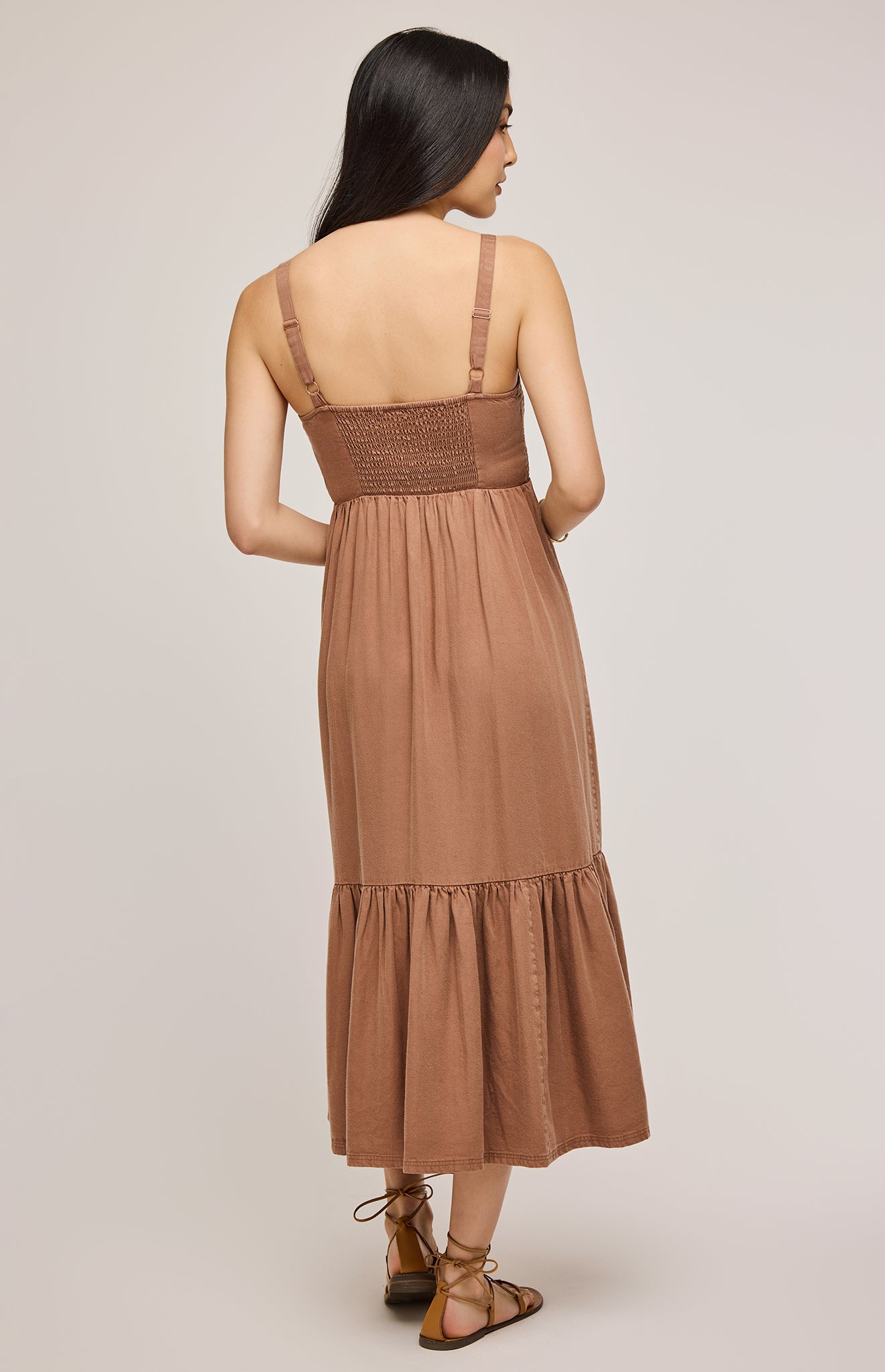 Nova TENCEL™ Midi Dress - Desert