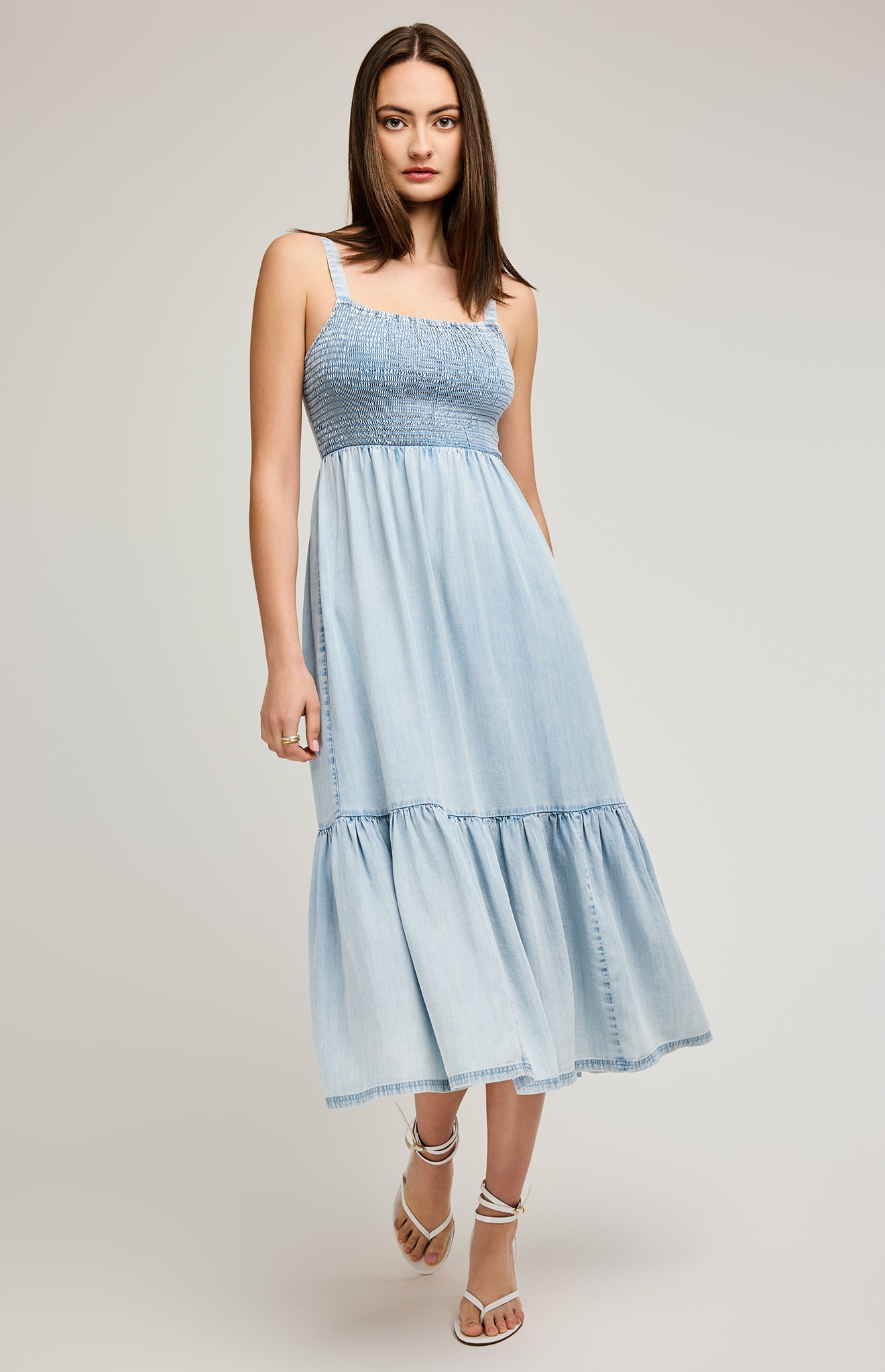Nova TENCEL™ Midi Dress - Powder Blue