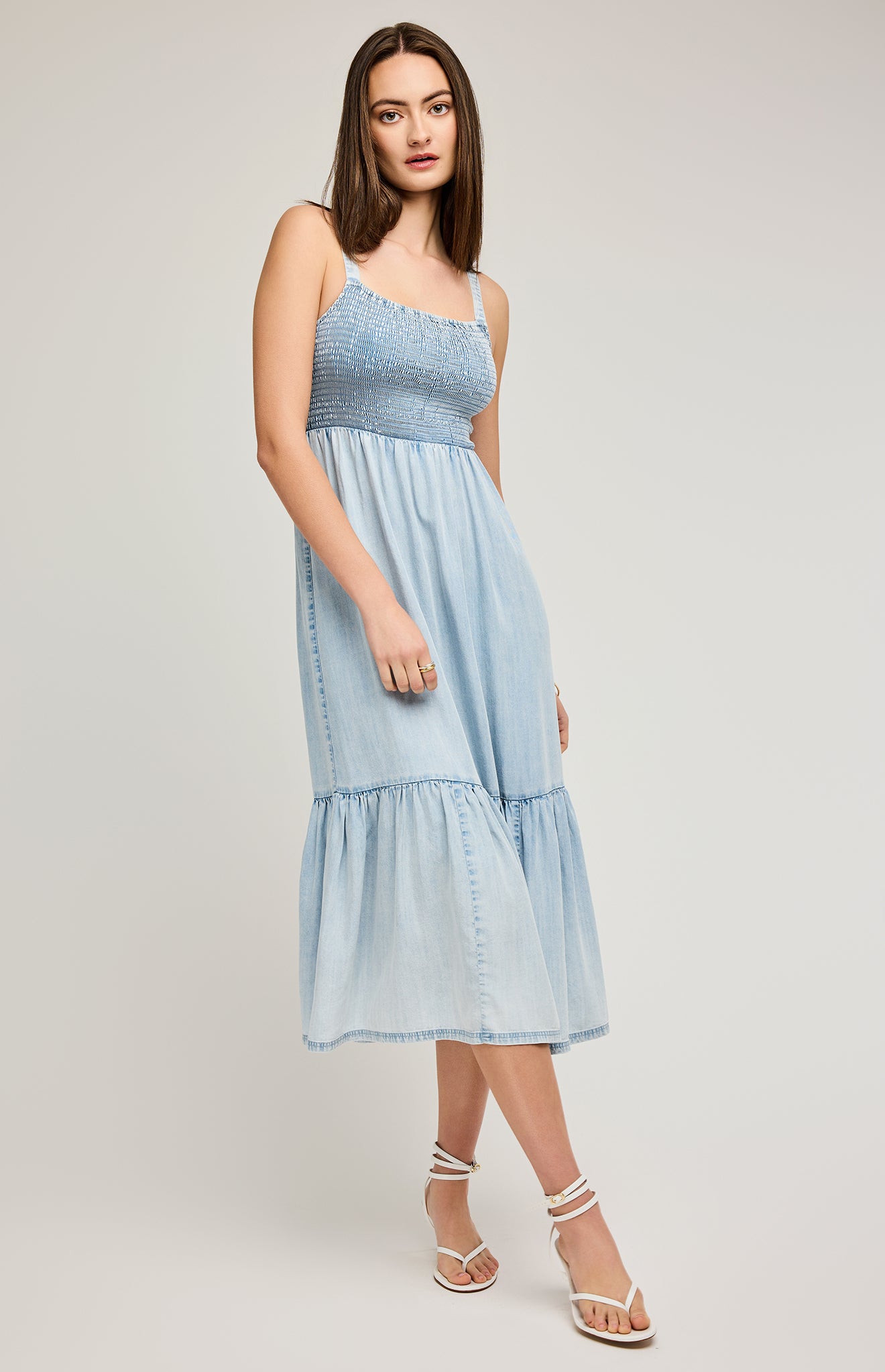 Nova TENCEL™ Midi Dress - Powder Blue