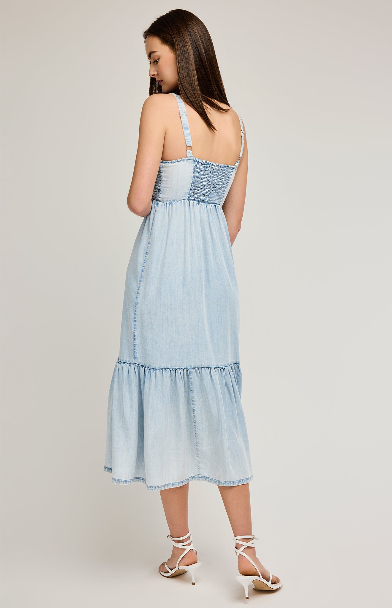 Nova TENCEL™ Midi Dress - Powder Blue
