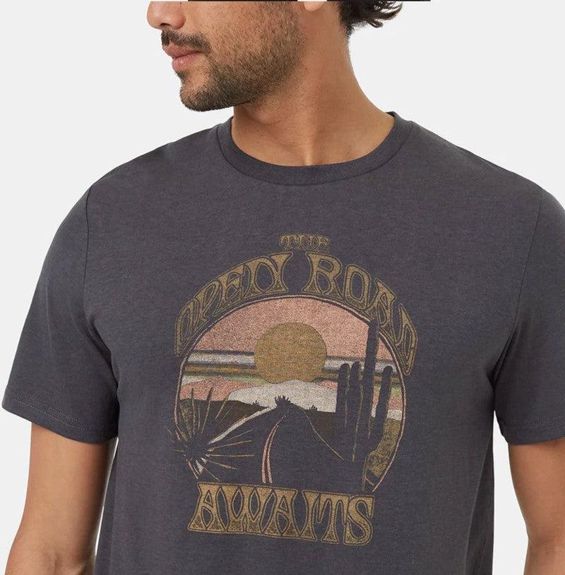 Open Road T-Shirt in Graphite