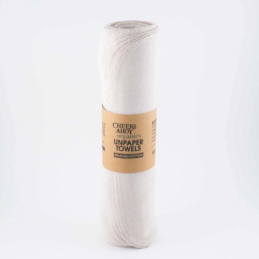 Organic Muslin Non-Paper Towels - Oat