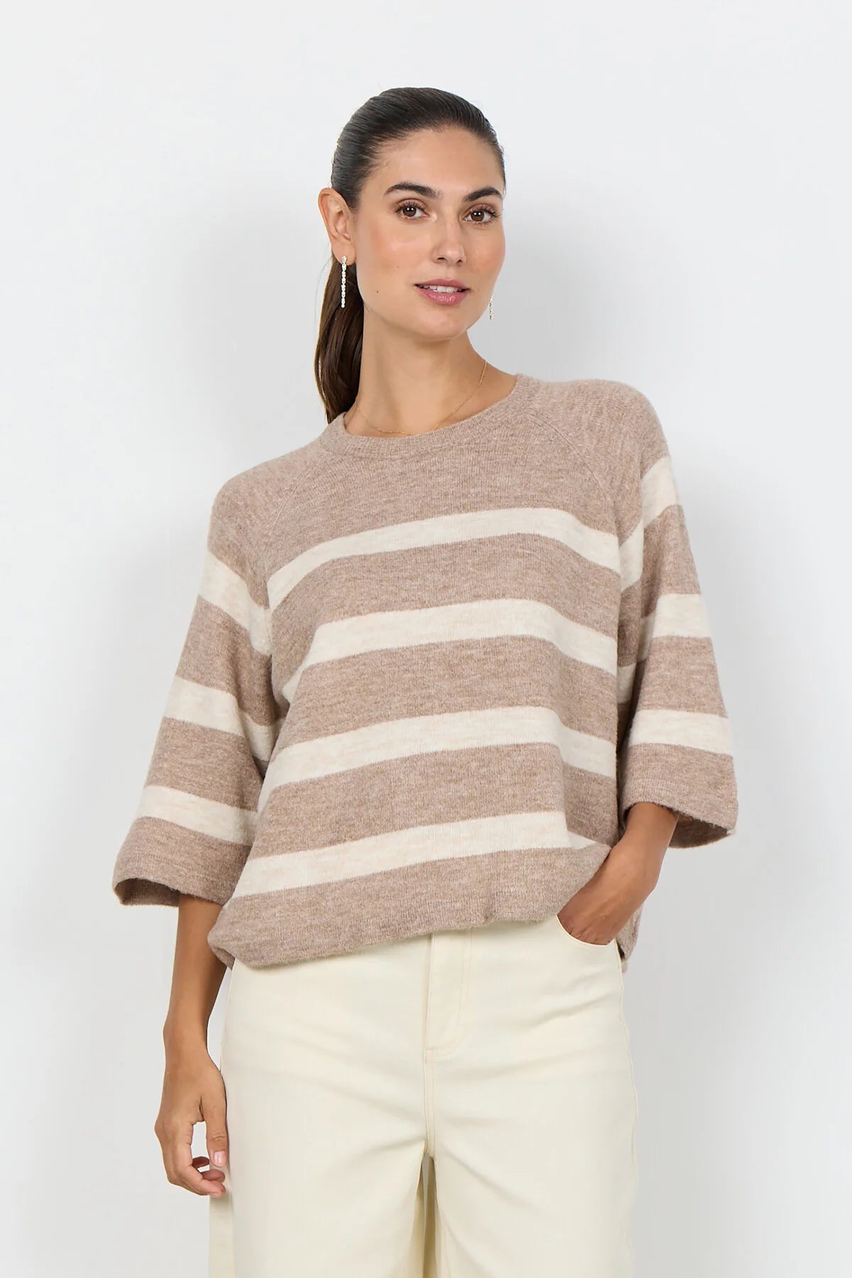 Orlean Stripe Knit - Sand