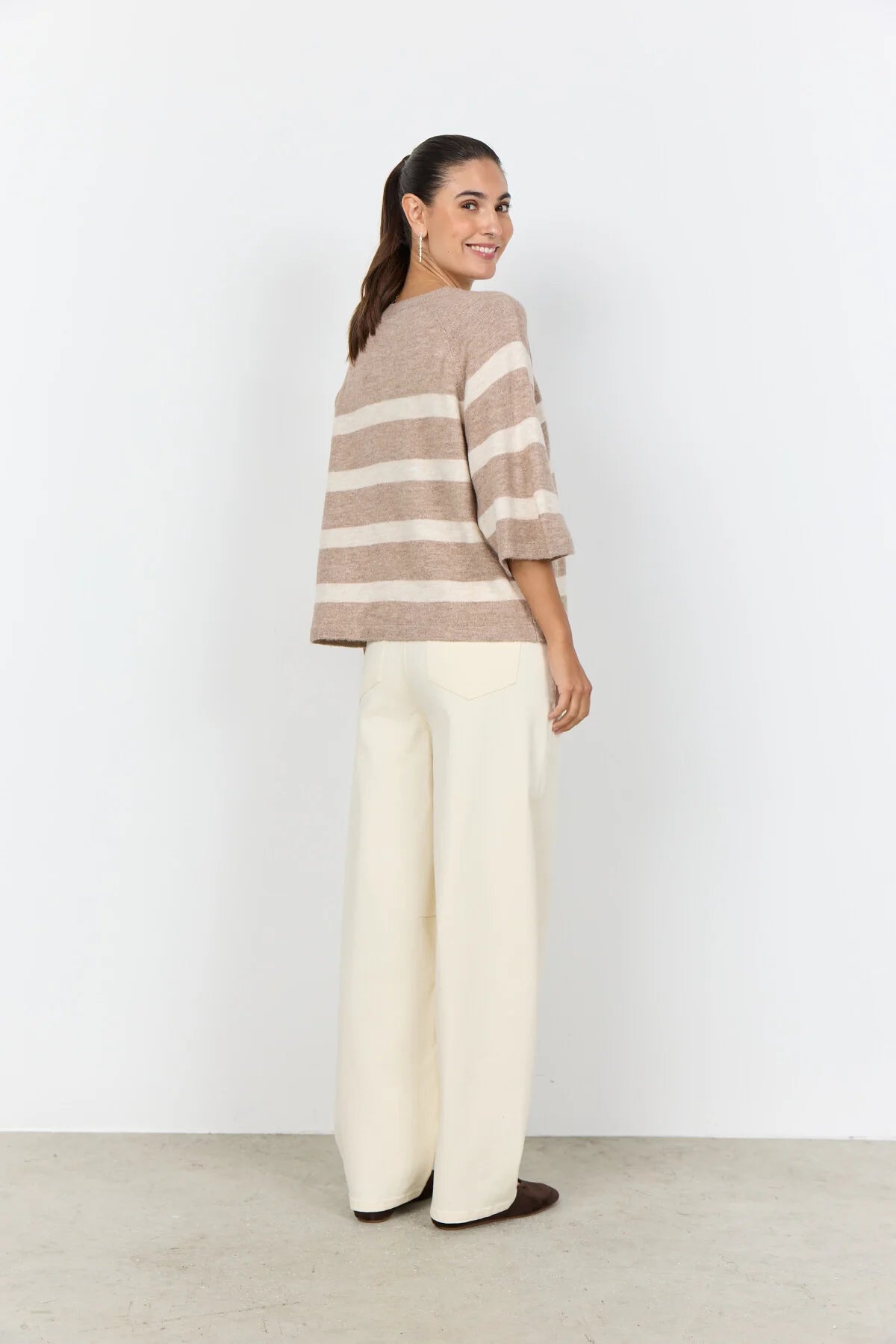 Orlean Stripe Knit - Sand