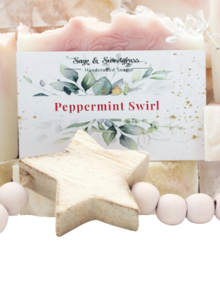 Peppermint Swirl Soap