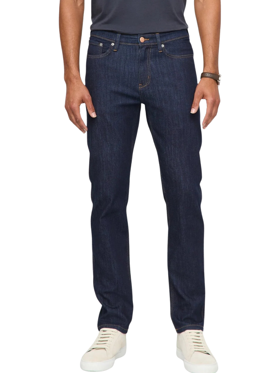 Perf Denim Slim - Heritage Rinse