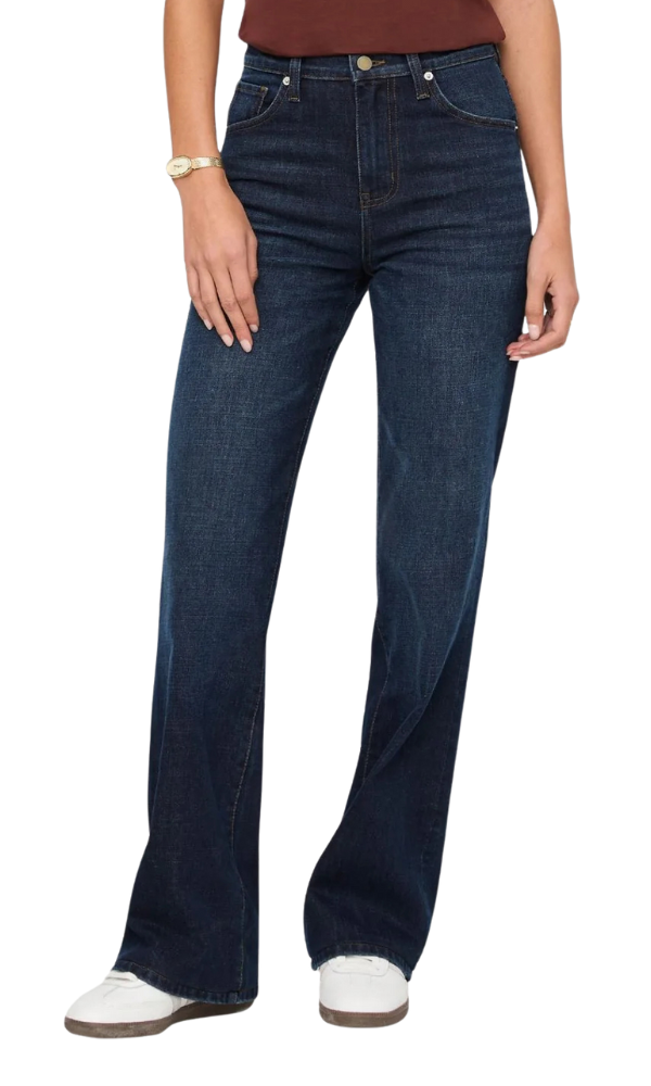 Performance High Rise Wide Leg- Moonlight