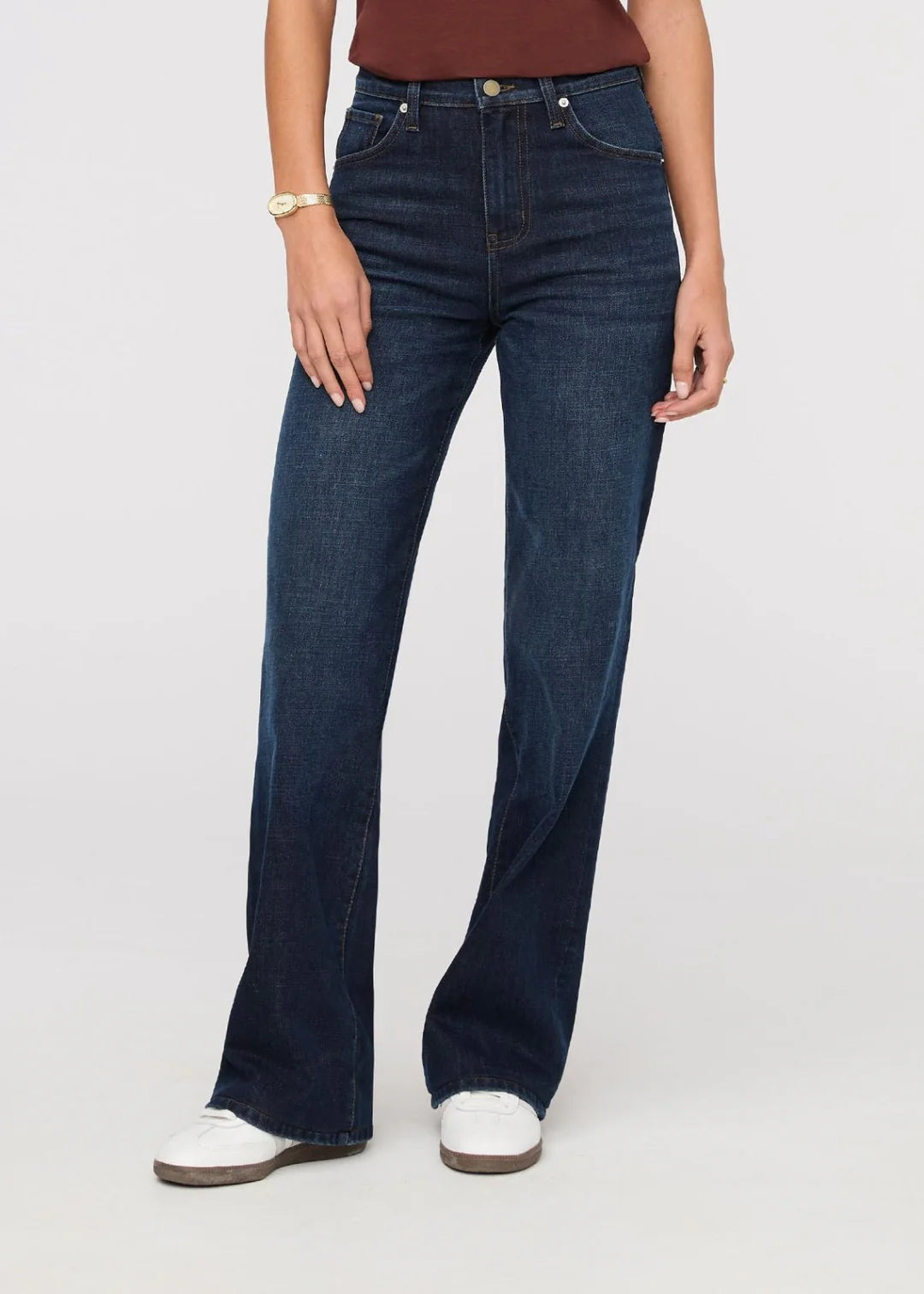 Performance High Rise Wide Leg- Moonlight