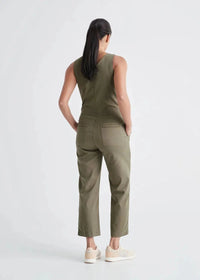 Performance Live Free Jumpsuit in Olive